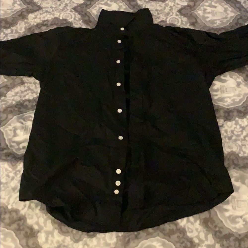 Boys Black Dress Shirt Dockers